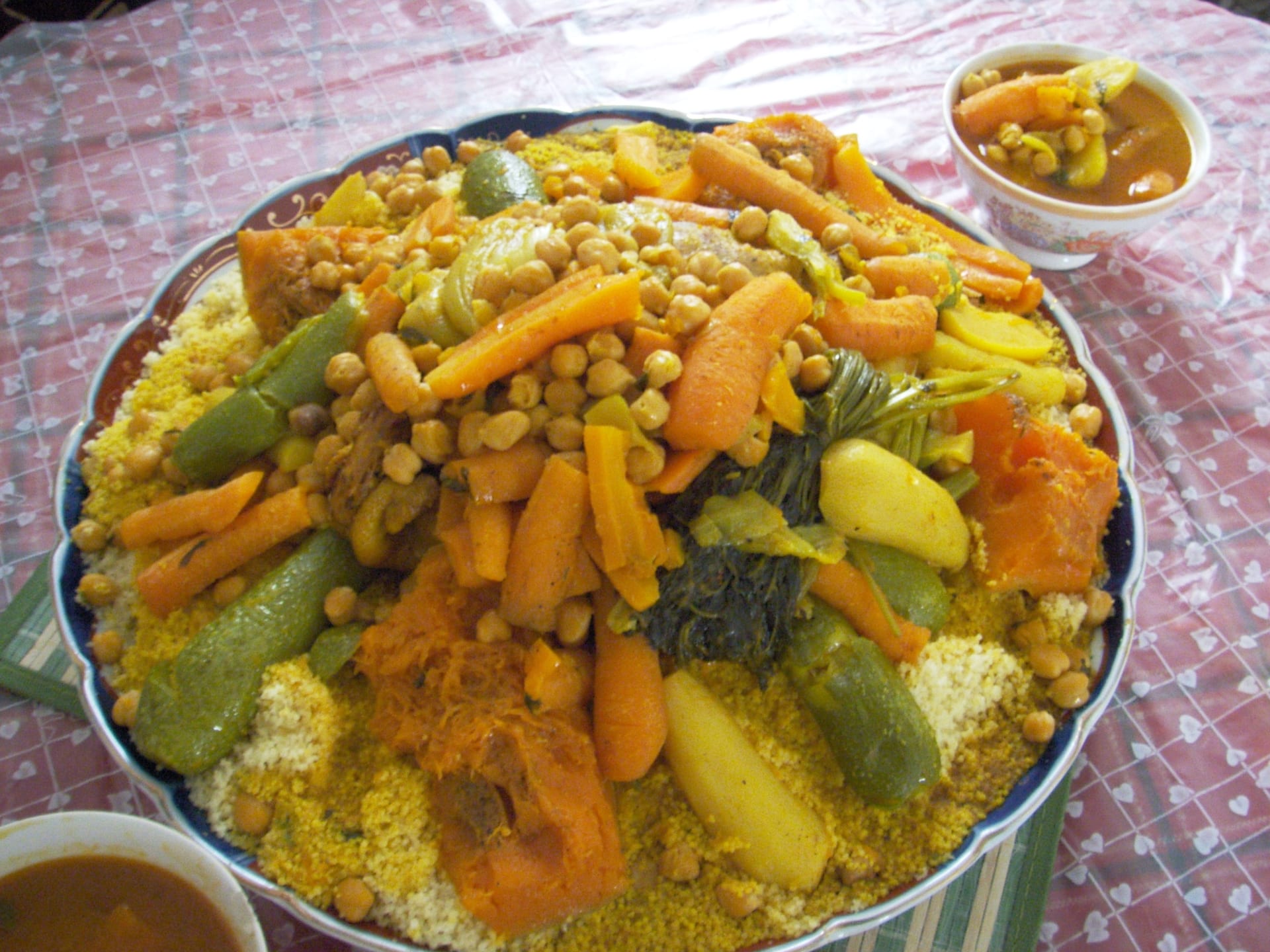 A couscous with seven vegetables, in Fès